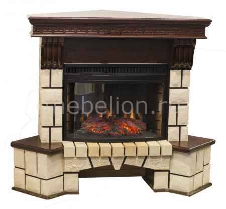 Купить Real Flame (128х76.5х107 см) Stone New Corner 00010009990