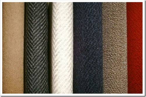 Наиболее популярные шерстяные пальтовые ткани 