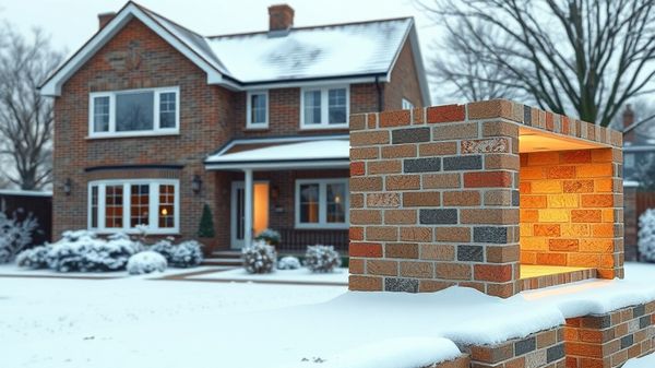 Как выбрать толщину кирпичных стен для дома с учетом климата и требований к теплоизоляции